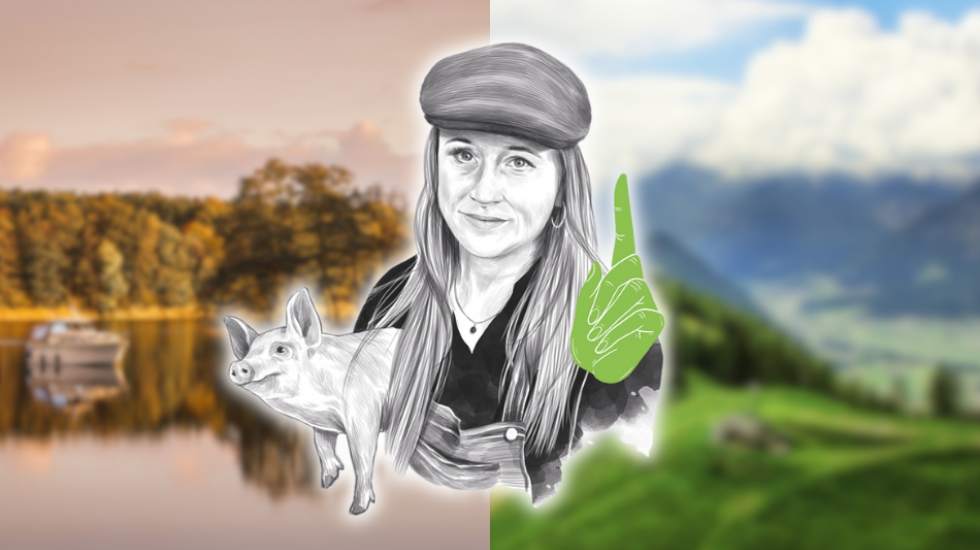 Sophie von Maltzahn zwischen Mecklenburg-Vorpommern und Kärnten.