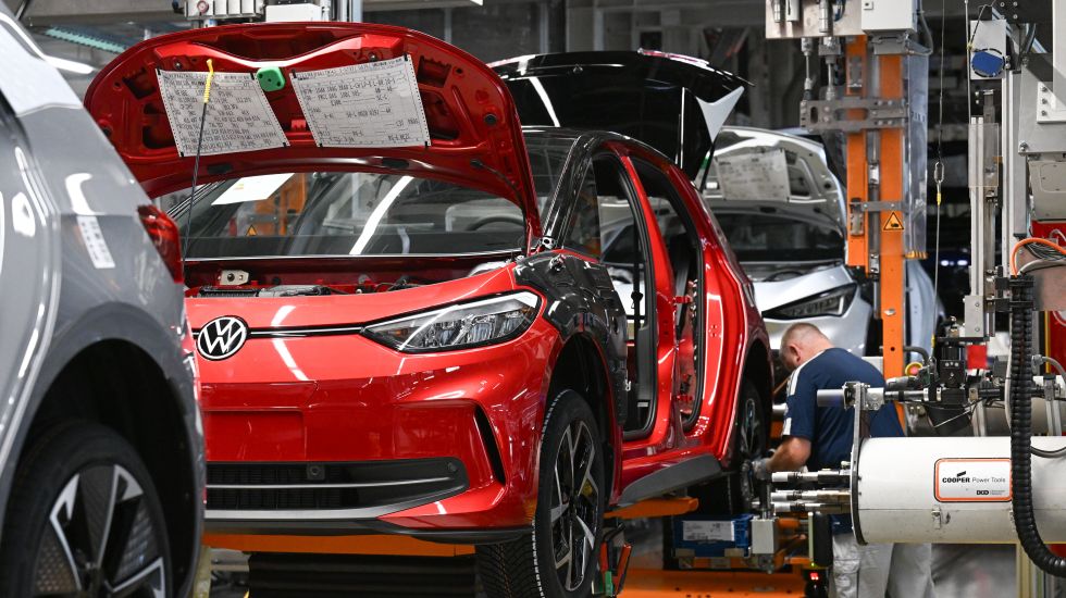 Das Volkswagen-Werk in Sachsen