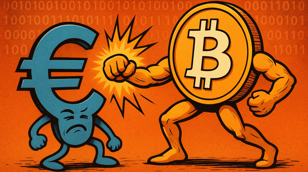 Bitcoin schlägt den digitalen Euro