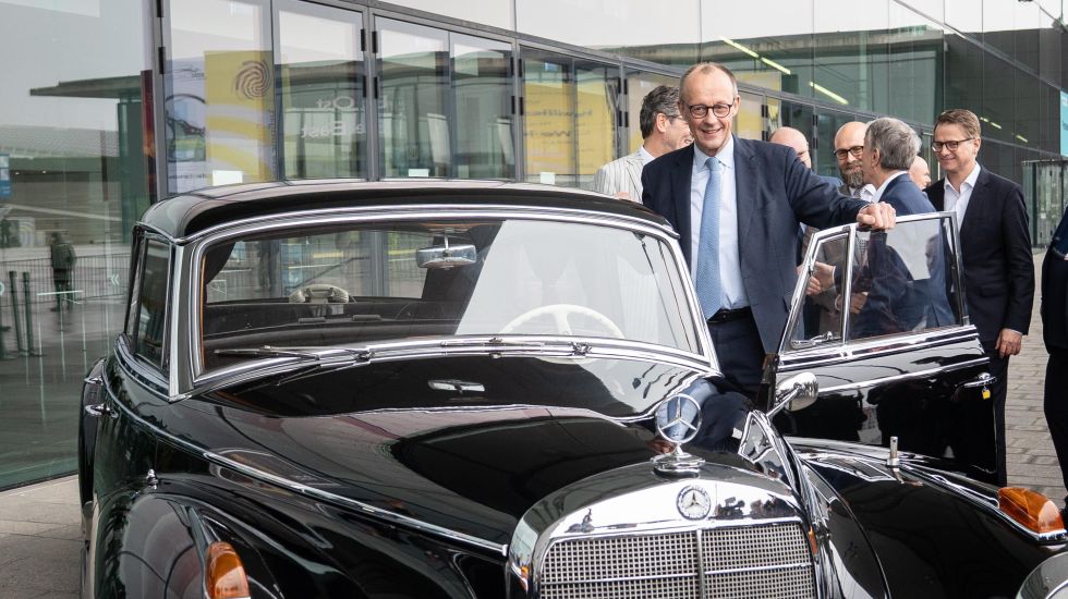 Merz und Adenauer-Benz