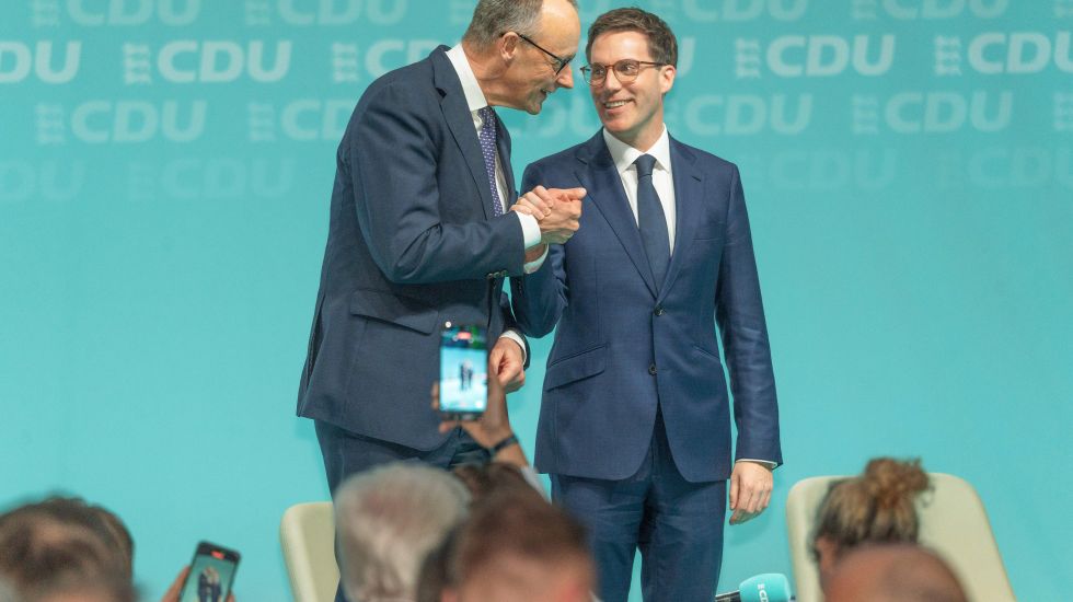 Friedrich Merz und Manuel Hagel