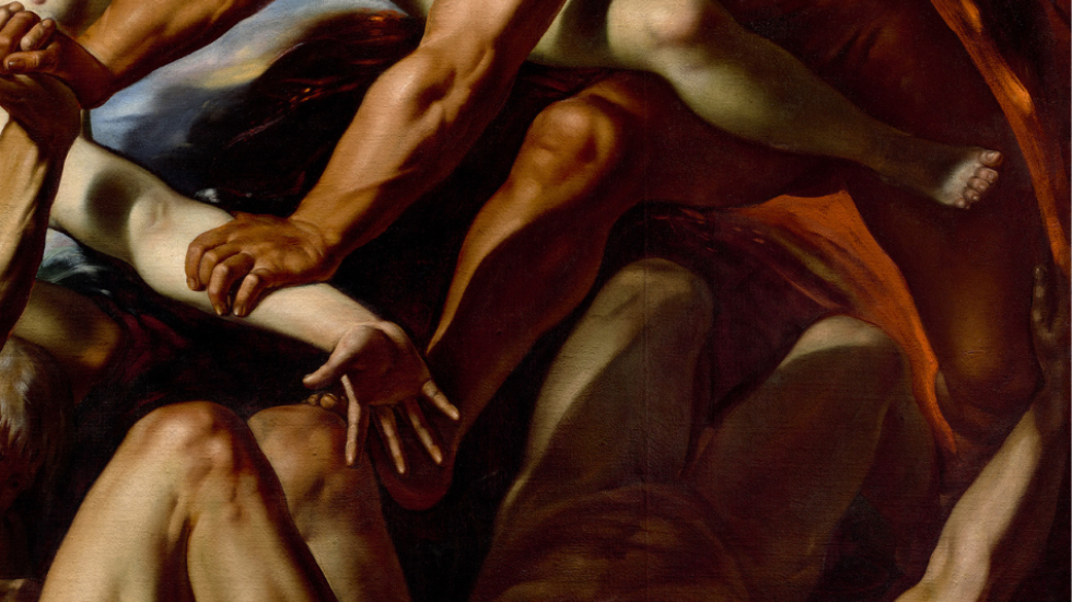 Ausschnitt der um 1611 entstandenen vier Elemente, gemalt von Louis Finson
