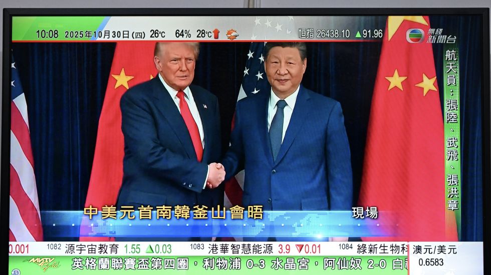 Besuch von Donald Trump in China - Gipfel der Giganten